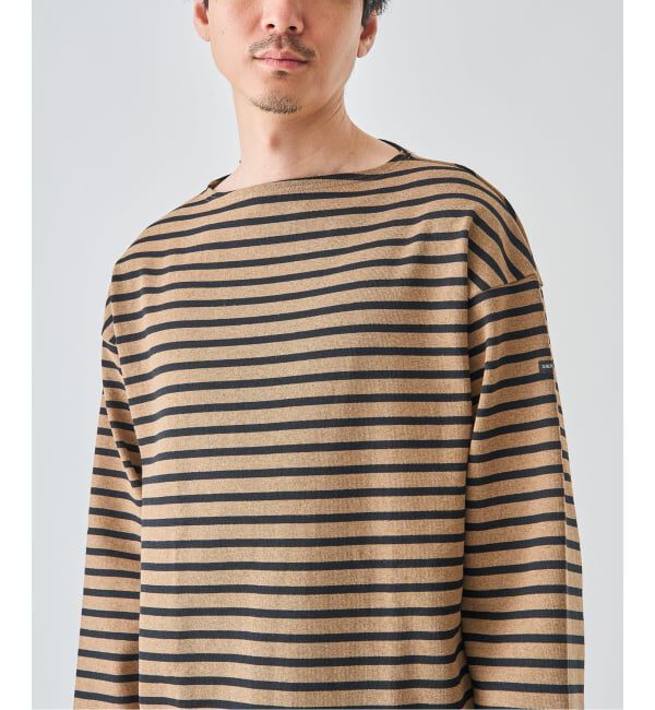 EDIFICE「SAINT JAMES (セントジェームス) 別注 ウエッソン ルーズ ボーダー」|Tシャツ・カットソー|