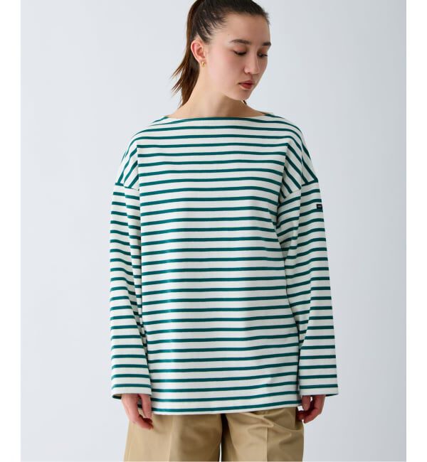 EDIFICE「SAINT JAMES (セントジェームス) 別注 ウエッソン ルーズ ボーダー」|Tシャツ・カットソー|
