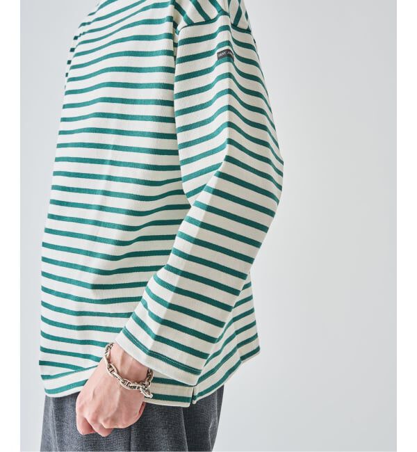 EDIFICE「SAINT JAMES (セントジェームス) 別注 ウエッソン ルーズ ボーダー」|Tシャツ・カットソー|