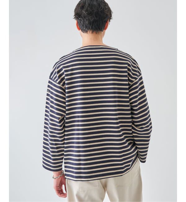 EDIFICE「SAINT JAMES (セントジェームス) 別注 ウエッソン ルーズ ボーダー」|Tシャツ・カットソー|