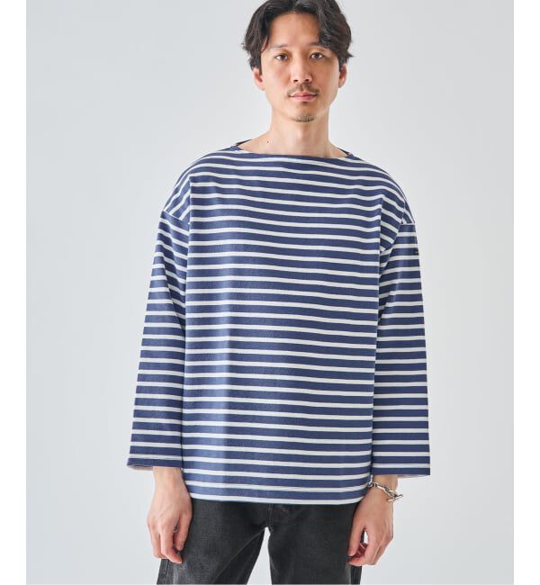 EDIFICE「SAINT JAMES (セントジェームス) 別注 ウエッソン ルーズ ボーダー」|Tシャツ・カットソー|