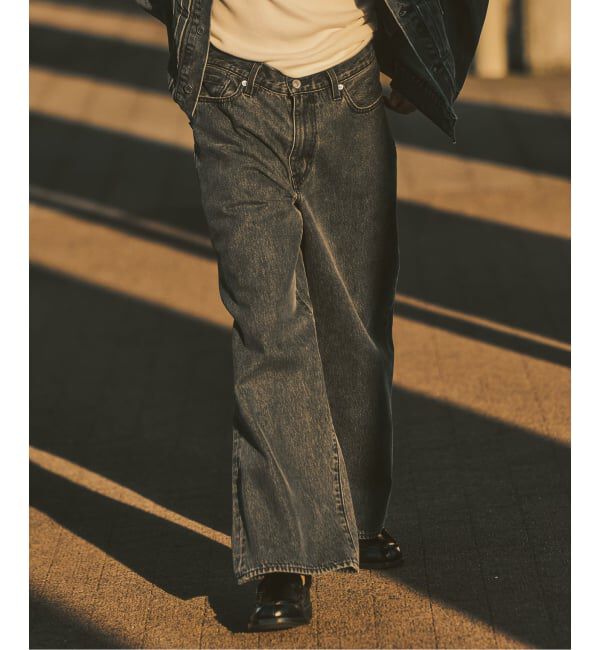 417 EDIFICE「Levi&rsquo;s(リーバイス) 別注 Baggy Wide Leg デニムパンツ（L30）」|デニム|