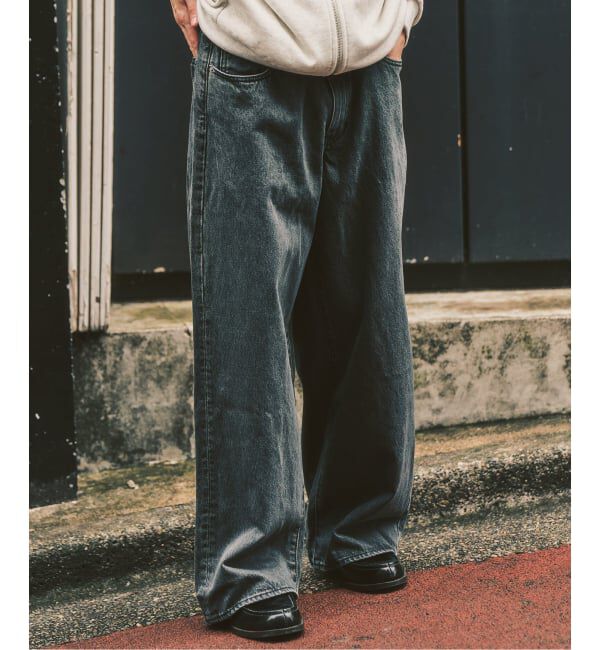 417 EDIFICE「Levi&rsquo;s(リーバイス) 別注 Baggy Wide Leg デニムパンツ（L30）」|デニム|