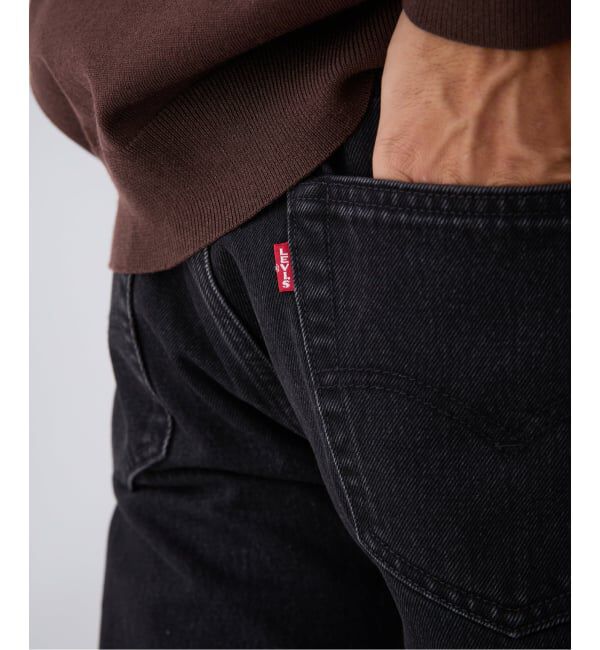 EDIFICE「LEVI&rsquo;S(R)/リーバイス 別注 501 ブラック（L28）」|デニム|