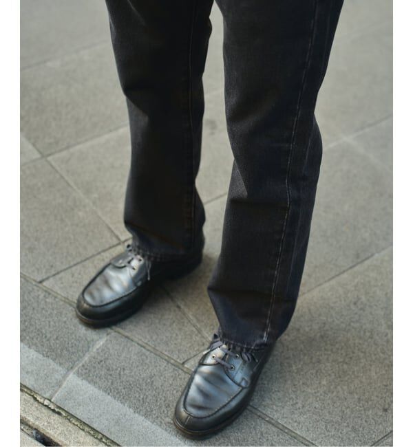 EDIFICE「LEVI&rsquo;S(R)/リーバイス 別注 501 ブラック（L28）」|デニム|