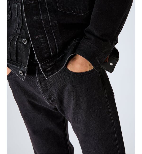 EDIFICE「LEVI&rsquo;S(R)/リーバイス(R) 別注 501 ブラック（L30）」|デニム|