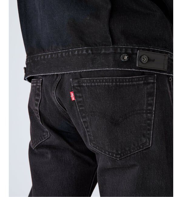 EDIFICE「LEVI&rsquo;S(R)/リーバイス(R) 別注 501 ブラック（L30）」|デニム|