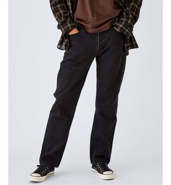 EDIFICE「LEVI&rsquo;S(R)/リーバイス(R) 別注 501 ブラック（L30）」|デニム|