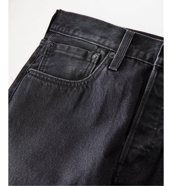 EDIFICE「LEVI&rsquo;S(R)/リーバイス(R) 別注 501 ブラック（L30）」|デニム|