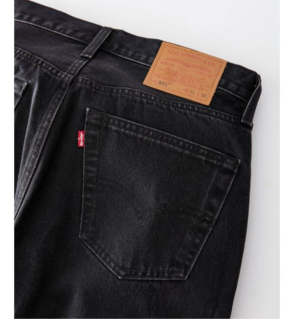 EDIFICE「LEVI&rsquo;S(R)/リーバイス(R) 別注 501 ブラック（L30）」|デニム|