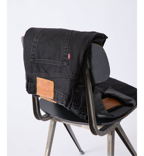 EDIFICE「LEVI&rsquo;S(R)/リーバイス(R) 別注 501 ブラック（L30）」|デニム|