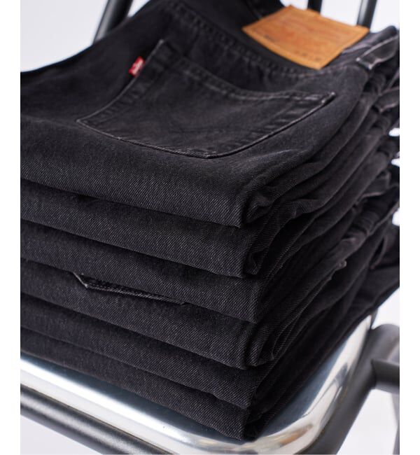 EDIFICE「LEVI&rsquo;S(R)/リーバイス(R) 別注 501 ブラック（L30）」|デニム|