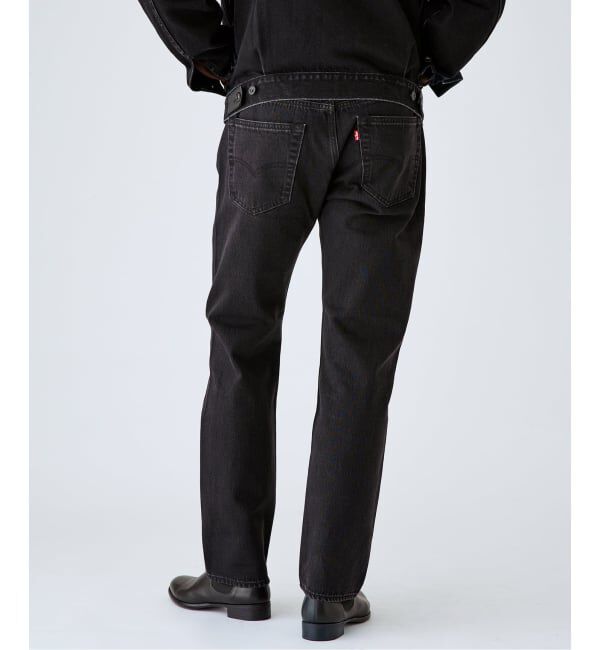 EDIFICE「LEVI&rsquo;S(R)/リーバイス(R) 別注 501 ブラック（L30）」|デニム|