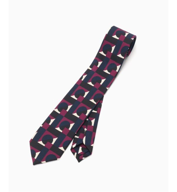 EDIFICE「Holliday & Brown(ホリデー & ブラウン)100th Aniv.Printed Tie1」|ネクタイ・蝶ネクタイ|