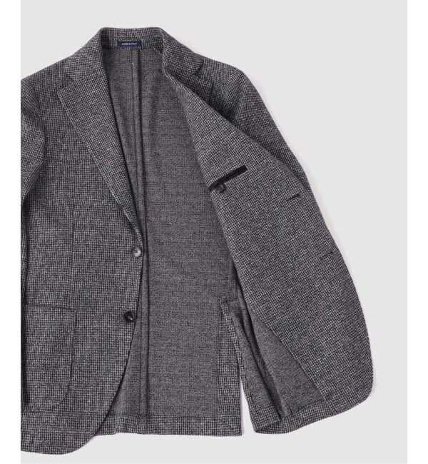 EDIFICE「BRERAS (ブレラス) Jersey Dobby Checked ジャケット」|テーラードジャケット|