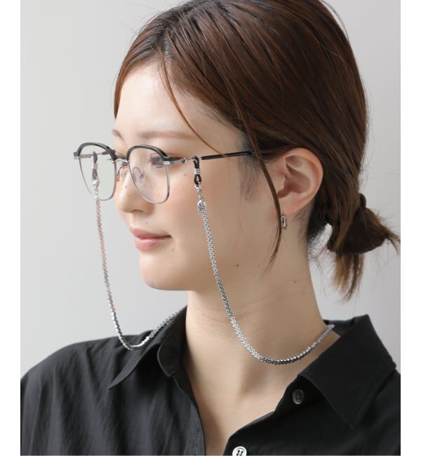 JOURNAL STANDARD relume「【HASHIBAMI/ハシバミ】ハナガタグラスチェーン」|その他|シルバー