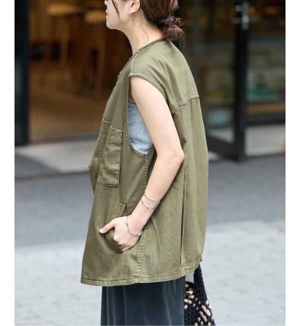 JOURNAL STANDARD「Military VEST」|ダウンベスト・ベスト|