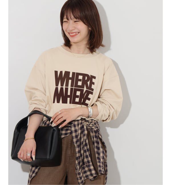 JOURNAL STANDARD relume「《予約》WHEREロングスリーブTEE」|Tシャツ・カットソー|