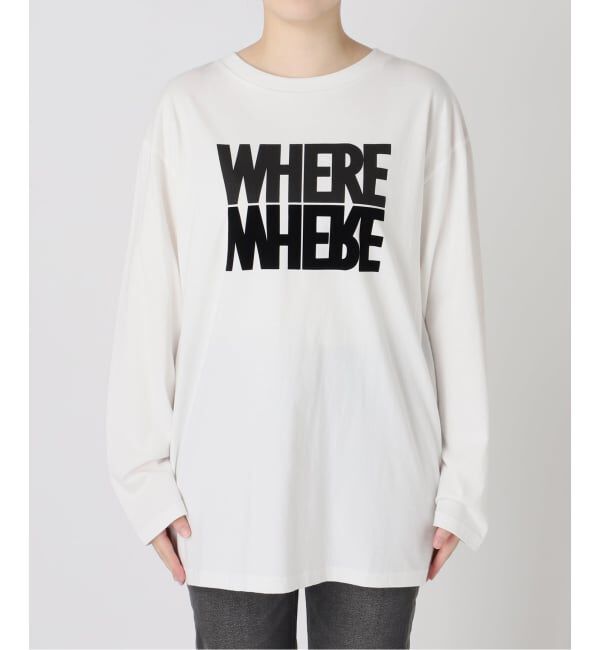JOURNAL STANDARD relume「《予約》WHEREロングスリーブTEE」|Tシャツ・カットソー|