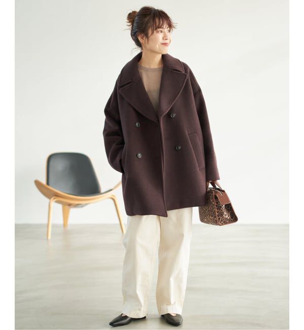 Spick and Span「《新色有り / 追加》TICCA / ティッカ ピーコート」|ピーコート|