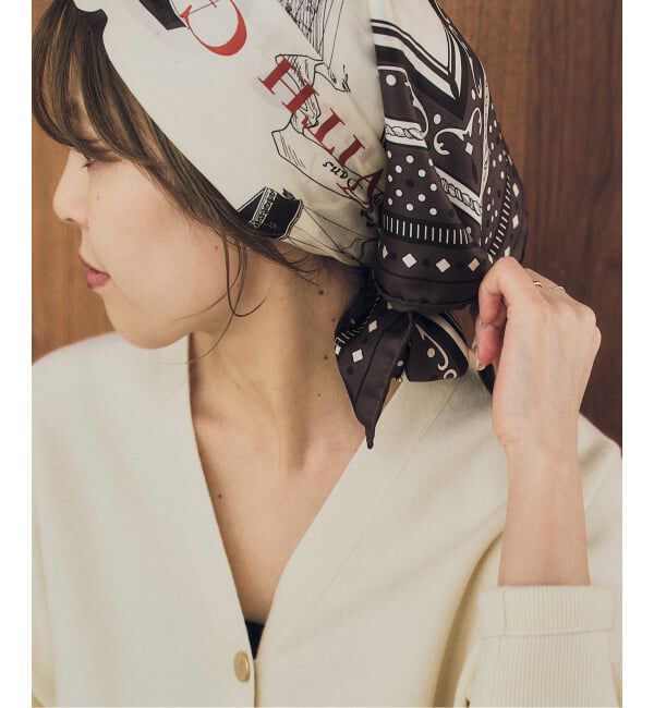 Spick and Span「manipuri / マニプリ 別注 88 SILK バルーン」|バンダナ・スカーフ|