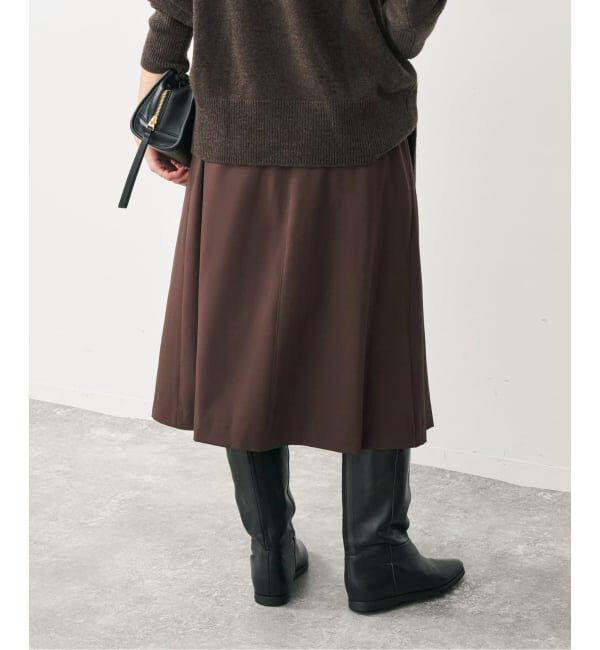 Spick and Span「ミディプリーツスカート」|スカート|