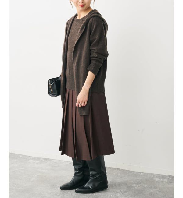 Spick and Span「ミディプリーツスカート」|スカート|