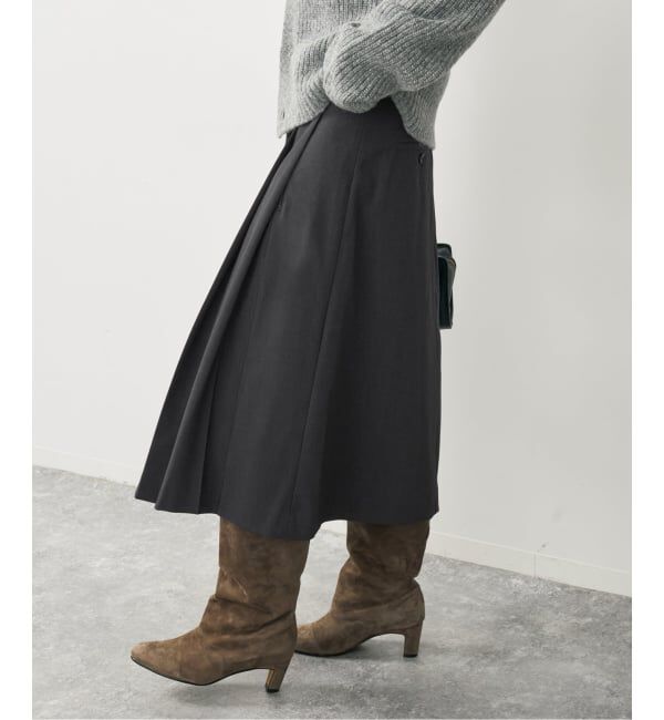 Spick and Span「ミディプリーツスカート」|スカート|