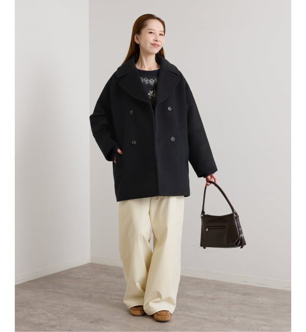 U by SPICK&SPAN「《予約》TICCA / ティッカ ピーコート」|ピーコート|