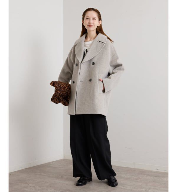 U by SPICK&SPAN「《予約》TICCA / ティッカ ピーコート」|ピーコート|
