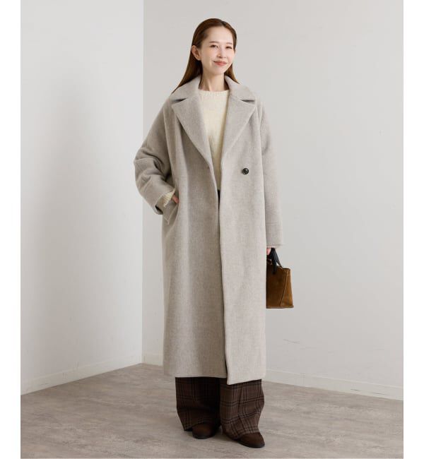 U by SPICK&SPAN「《予約》TICCA / ティッカ ロングテントコート」|ステンカラーコート|