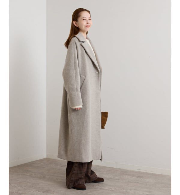 U by SPICK&SPAN「《予約》TICCA / ティッカ ロングテントコート」|ステンカラーコート|