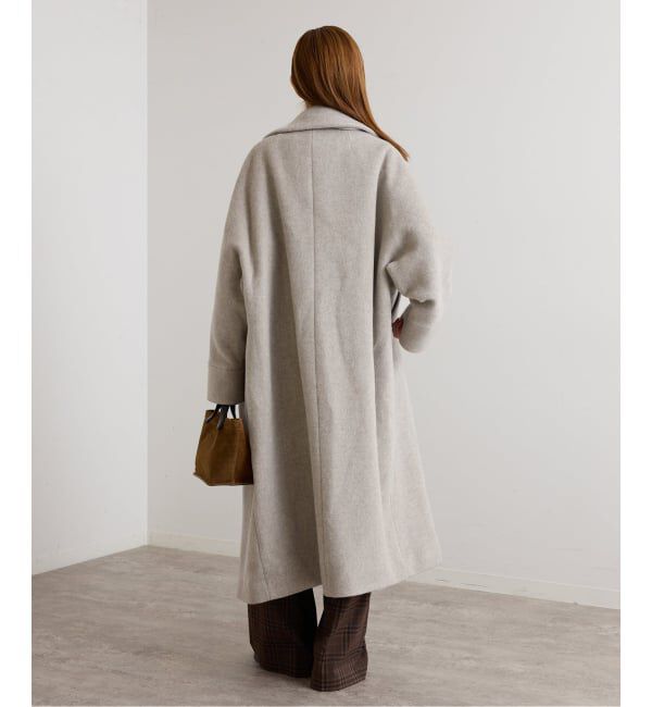 U by SPICK&SPAN「《予約》TICCA / ティッカ ロングテントコート」|ステンカラーコート|