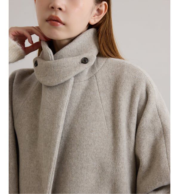 U by SPICK&SPAN「《予約》TICCA / ティッカ ロングテントコート」|ステンカラーコート|