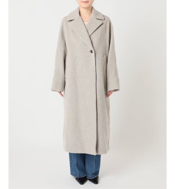 U by SPICK&SPAN「《予約》TICCA / ティッカ ロングテントコート」|ステンカラーコート|