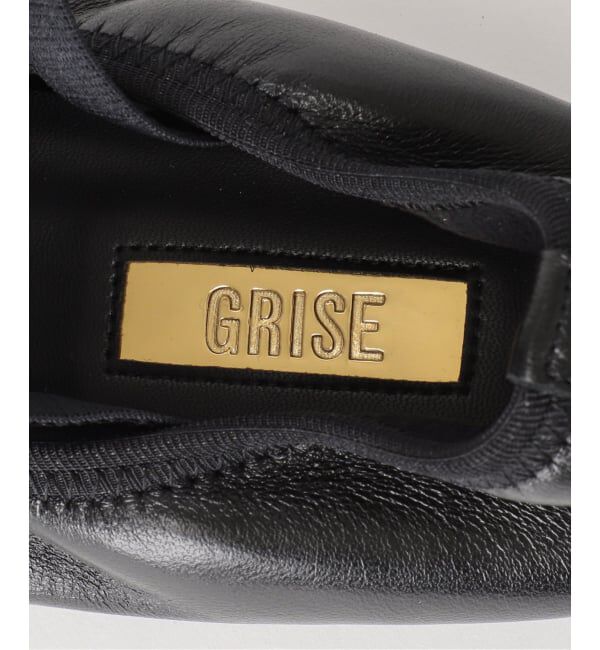 GRISE「《WEB+一部店舗限定》GRISE BOX スクエアクロスバレエ」|バレエシューズ|