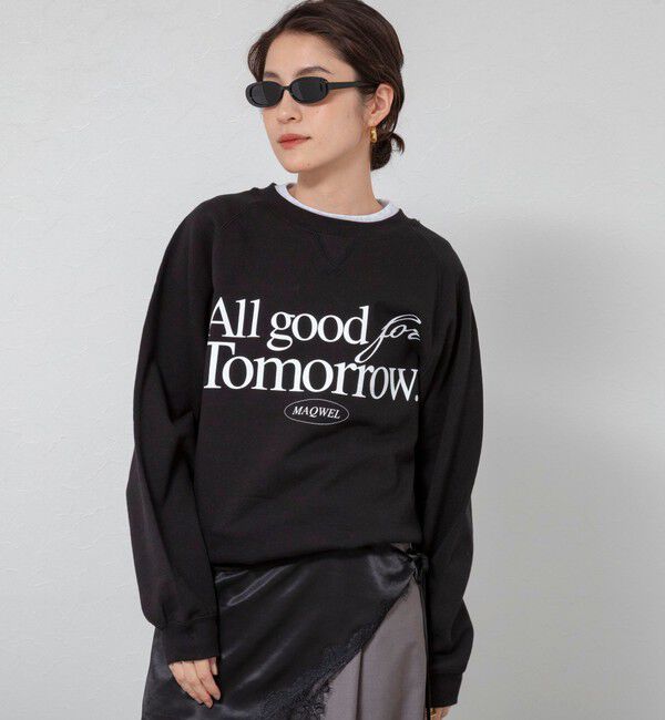 MAQWEL「【MAQWEL/マクウェル】《セットアップ対応》ウォッシャブルAgfT SWEAT」|スウェット・ジャージ|