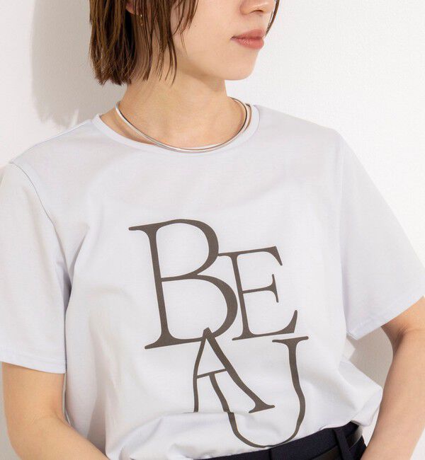 NOLLEY'S「ウォッシャブルプリントT」|Tシャツ・カットソー|
