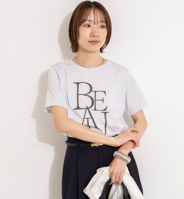 NOLLEY'S「ウォッシャブルプリントT」|Tシャツ・カットソー|