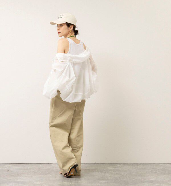 MAQWEL「【MAQWEL/マクウェル】ウォッシャブルCOTTON RIB タンクトップ」|タンクトップ|