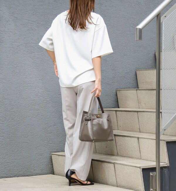 NOLLEY'S「ウォッシャブルストライプ愛されセミワイドパンツ」|その他|