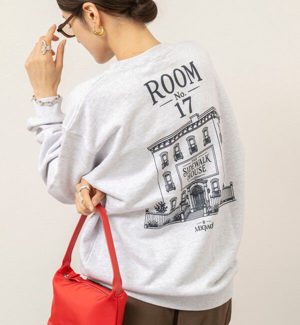 MAQWEL「《セットアップ対応》【MAQWEL/マクウェル】 ROOM#17スウェット」|Tシャツ・カットソー|