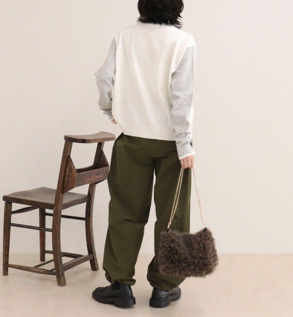fredy emue「【GEVACO/ゲバコ】マルチカラーラウンドネックカーディガン」|カーディガン|