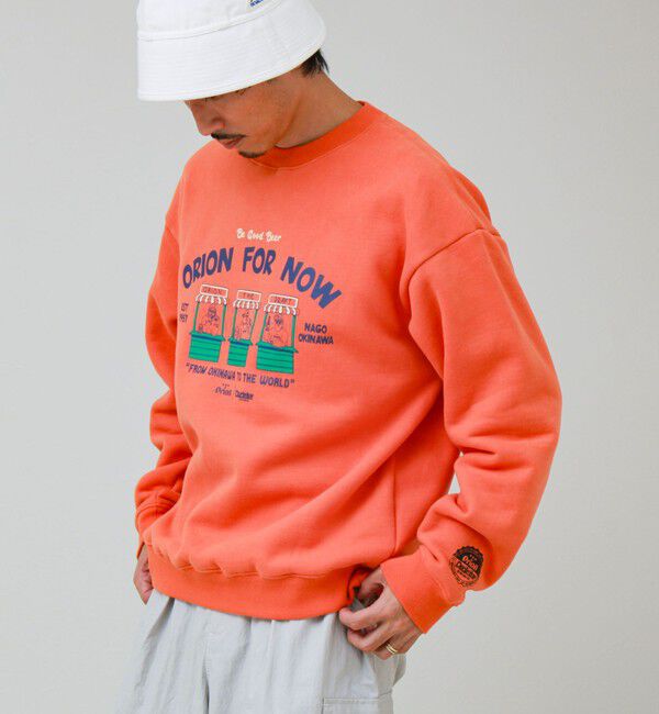 FREDY MAC「【ORION &times; Duckster】オリオンビールコラボ 裏起毛クルーネックスウェット」|スウェット・ジャージ|