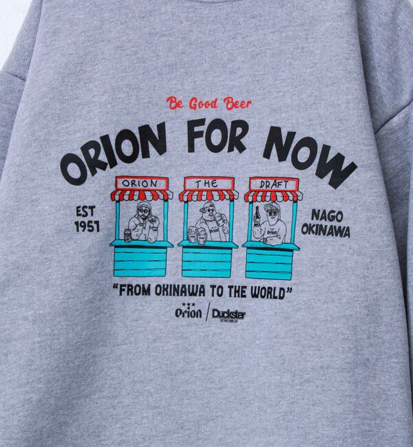 FREDY MAC「【ORION &times; Duckster】オリオンビールコラボ 裏起毛クルーネックスウェット」|スウェット・ジャージ|