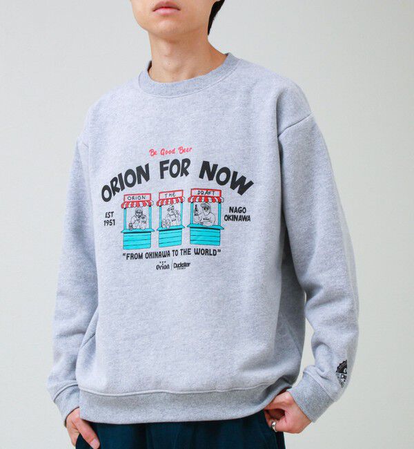FREDY MAC「【ORION &times; Duckster】オリオンビールコラボ 裏起毛クルーネックスウェット」|スウェット・ジャージ|