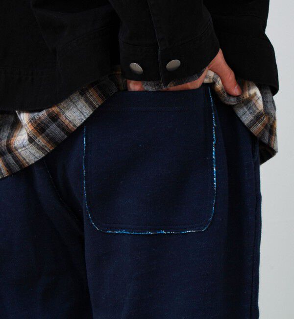 GLOSTER「【BOY BACK FANCY】裏配色フリース スウェットパンツ」|その他|