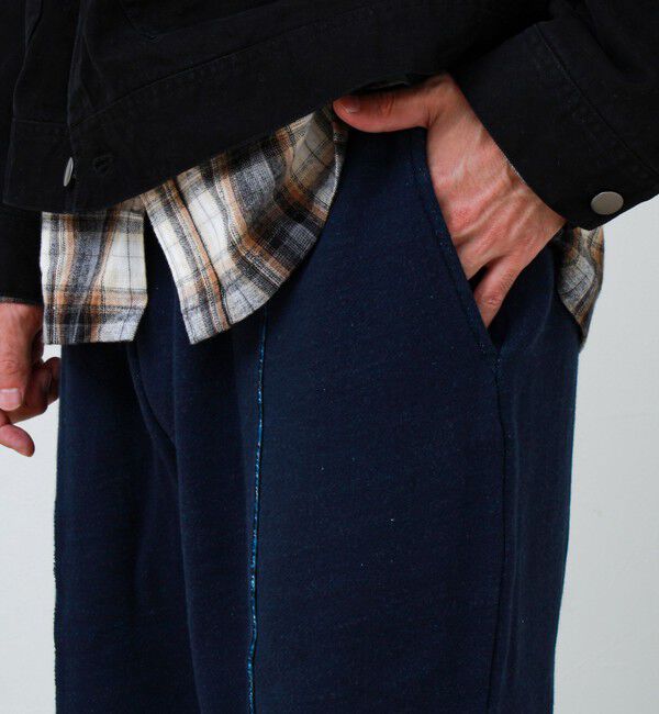 GLOSTER「【BOY BACK FANCY】裏配色フリース スウェットパンツ」|その他|