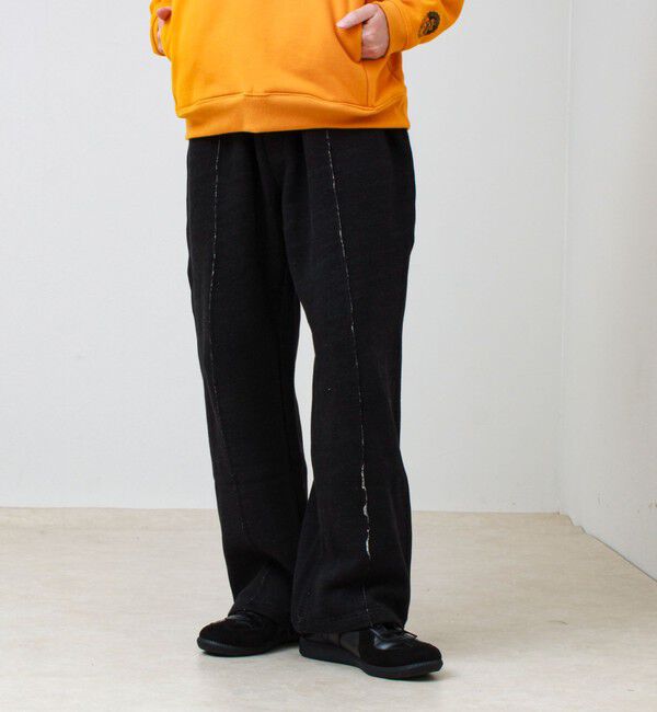 GLOSTER「【BOY BACK FANCY】裏配色フリース スウェットパンツ」|その他|