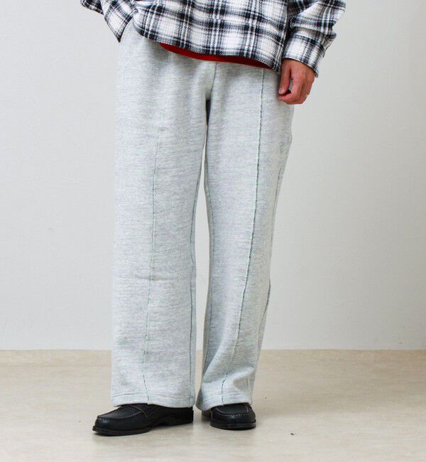 GLOSTER「【BOY BACK FANCY】裏配色フリース スウェットパンツ」|その他|